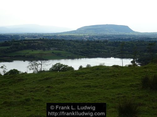 Colgagh Lough and Knocknarea from Deer Park
